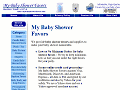 Baby Shower Favors - Baby shower party favors, gifts, and ideas